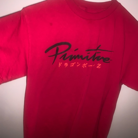 red primitive shirt